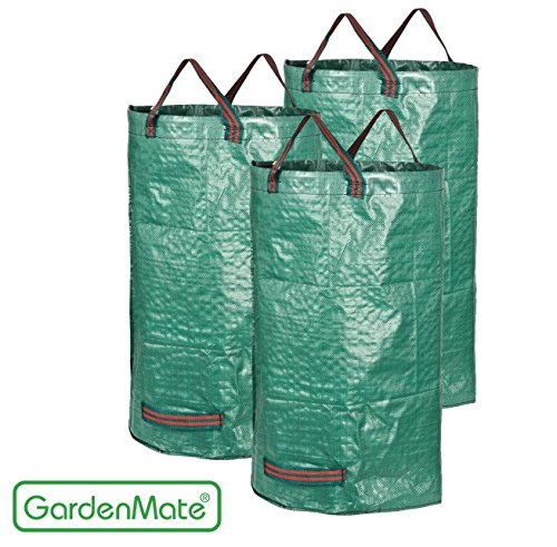 3x sac de déchets de jardin 120l