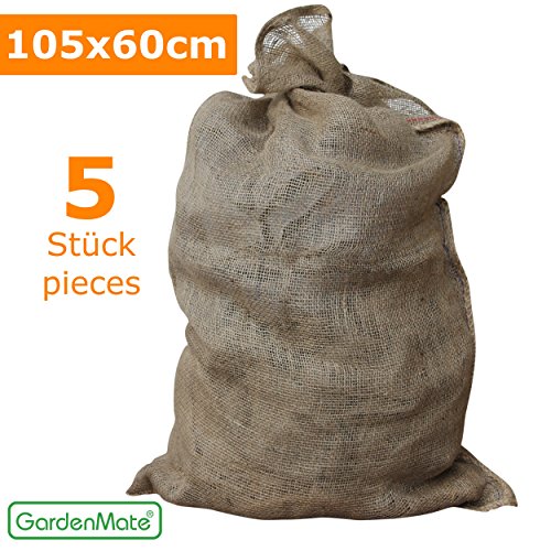 5x universelle sac en toile de jute 105 x 60 cm...