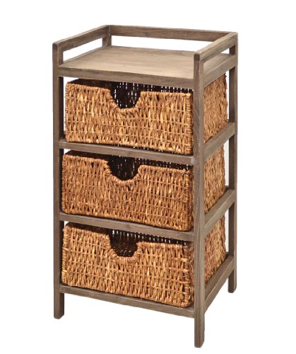 Commode étagère du look campagnard en 