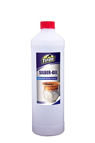 Tifoo Gel d'argenture (50 ml) - Alternative pour l'électrolyte d'argent - Crème d'argent pour l'affinage de métal sur de grandes surfaces 4260337042203 (4260337042203)