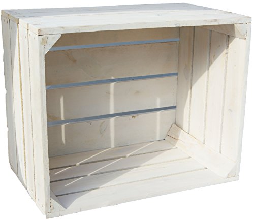 Lot de 4 blancs massive obstkisten caisse en bo...