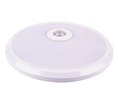 - led plafonnier 12w blanc chaud avec détecteur...