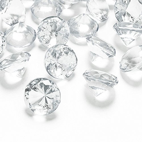 goodymax De diamant 20mm incolore/Transparent 10de décoration-Streudeko Déco pierres Cristaux Diamants code EAN 4260378763006 