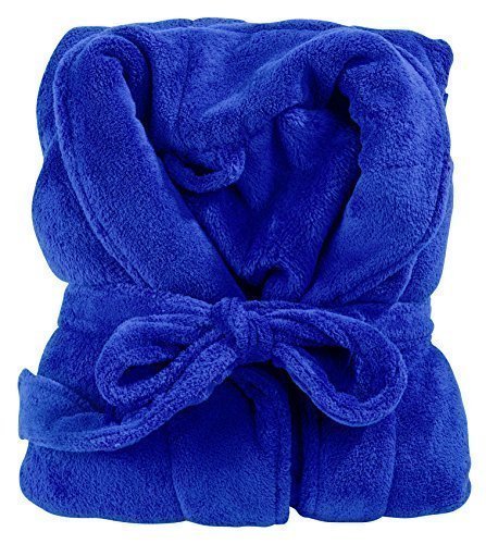 - peignoir - femme -  bleu - m