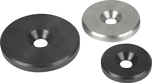 Magnosphere Rondelle de fixation en acier inoxydable Ø 27mm x 3mm, Quantité:25 pièces code EAN 4260394327725 