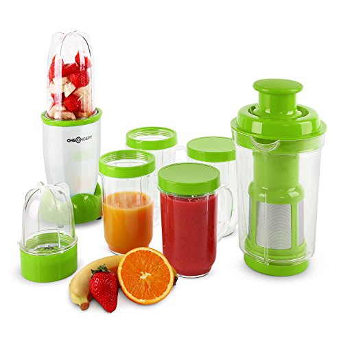 oneConcept Smoothy - Mixeur blender de 350W ave...