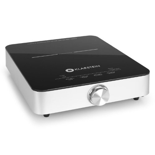 Klarstein Varicook sx - plaque de cuisson à induction / réchaud de 1800w pour plats de 12-26cm ø avec timer et 10 niveaux de température - idéal pour les studios, caravane, chambres étudiantes... code EAN 4260414548963 