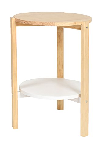 Table de chevet d'appoint desserte de nuit bois...