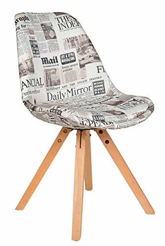 1 x chaise design journal blanc articles de jou...