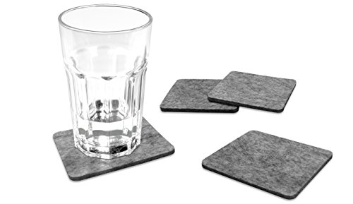 Dessous de verre FILU en feutre 8 pièces (couleur sélectionnable) 4260417151689 FILU Design en Feutre Dessous de verre FILU en feutre 8 pièces (couleur sélectionnable) 4260417151689 FILU Design en Feutre