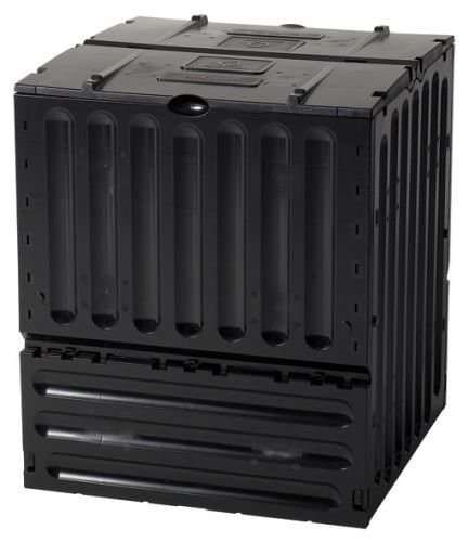 Composteur Eco king 400 l Noir
