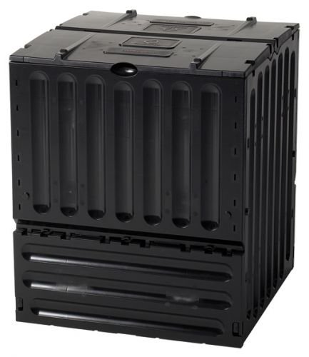 Composteur Eco king 600 l Noir
