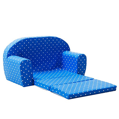 Canapé convertible en mousse moelleuse pour enf...