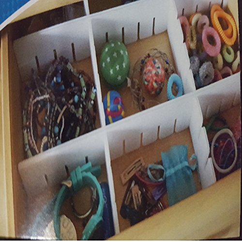 Lot de 12 compartiment tiroir une grille Divise...