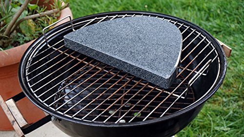 Halbovaler en granit-grill pour barbecue longue...