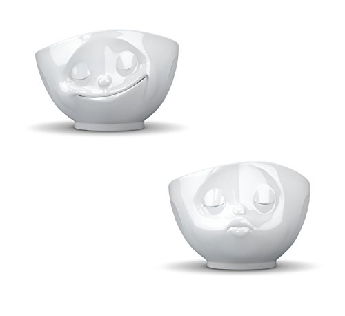 TV Lot de 2 bols, Bols à Céréales, Bonheur + Bi...