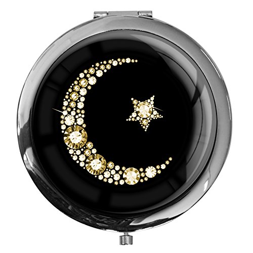 Premium - miroir de poche sous forme ronde 