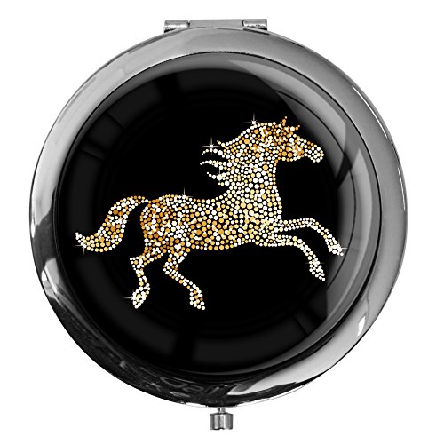 Premium - miroir de poche sous forme ronde 