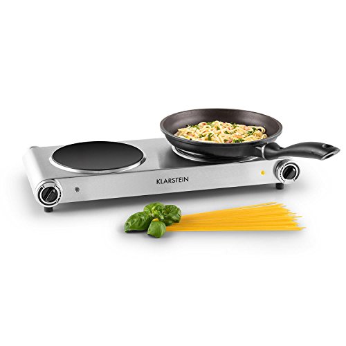 Captain cook² - plaque de cuisson double en vit...