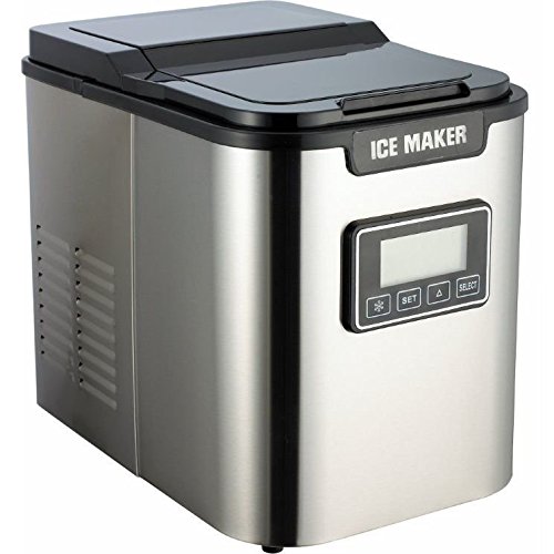 Acier inoxydable à glaçons numérique avec écran...