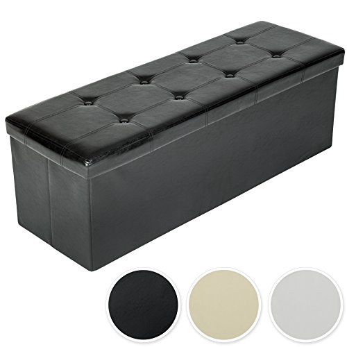 110x38x38 cm tabouret pouf cube dé pliable plia...