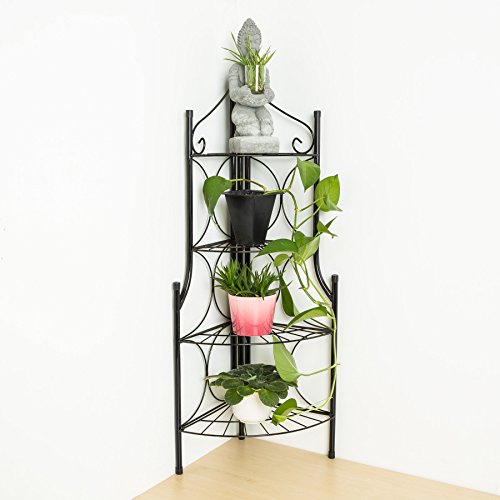 Etagère de jardin pour plantes escalier en fer ...