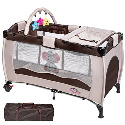 Lit bébé parapluie pliant réglable avec accesso...