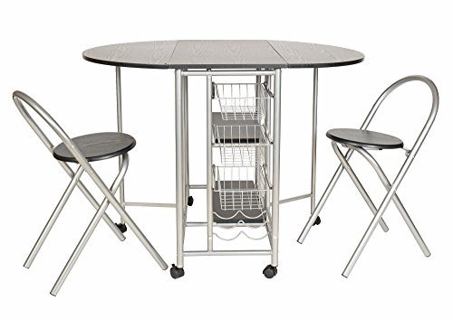 Ensemble table pilable à manger restaurant en 3...