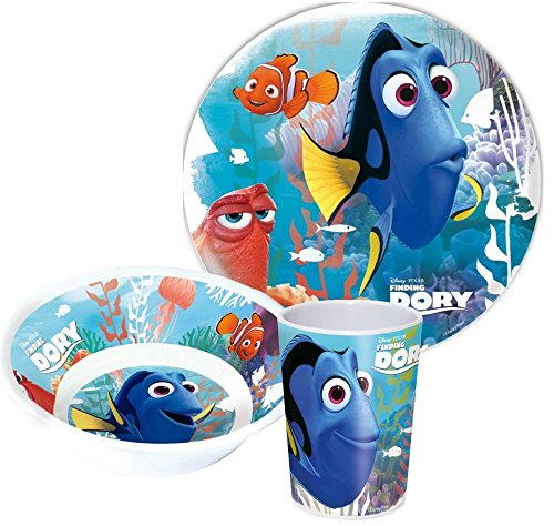 Findet dory enfants service avec assiette, bol ...