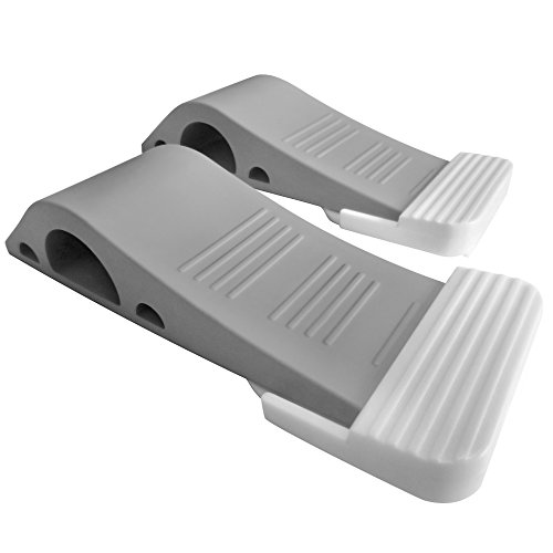 Hillvik Arrêts de Porte Hillvik, Pack de 2, Pour Toutes les Portes et les Sols, Caoutchouc Naturel Qualité Premium, Respectueux De L'Environnement, Remboursement 100% Garanti 4260486190046 (4260486190046)
