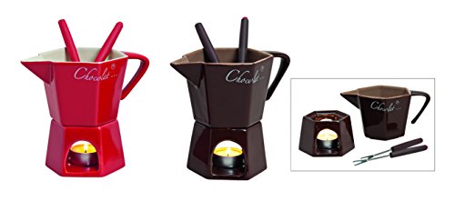 Wurm Fondue au chocolat classique marron 4 pièces 4260489893104 (4260489893104)