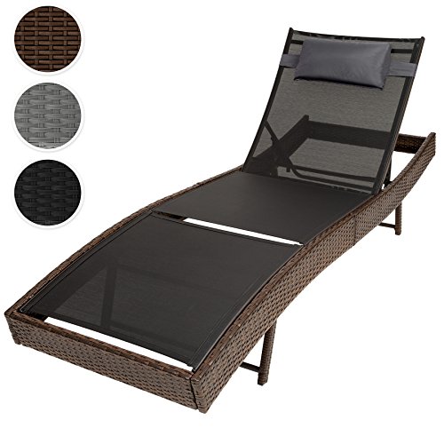 Chaise longue bain de soleil meuble de jardin e...