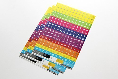 weekview Autocollant s, 3 x 216 autocollant de l'organisateur 7 mm 4280000305848 (4280000305848)