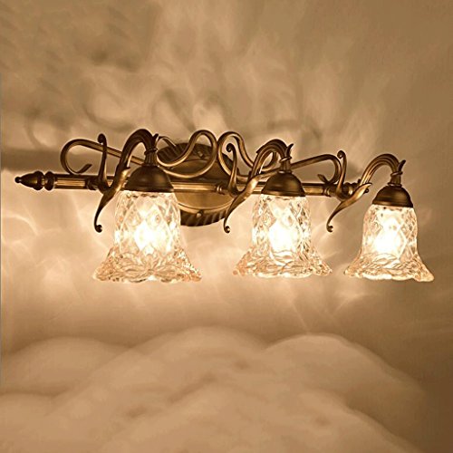 QZz salle de bain Lampe de miroir avec lampe de...