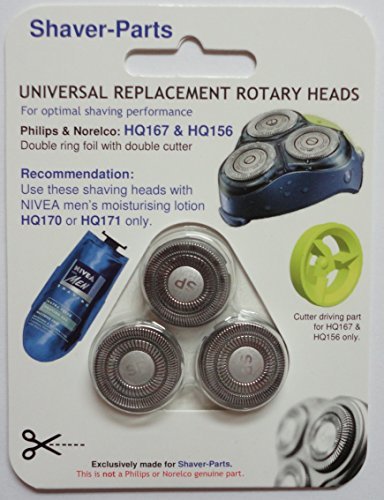 Philips - HQ167 (HQ156) - Têtes de Rasoirs - Po...