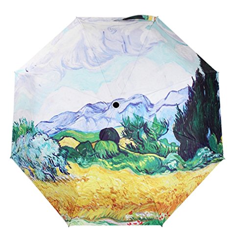 GMM Parapluie Pliant par la peinture à l'huile ...