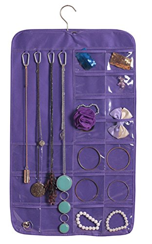 Rangement de bijoux sac de rangement suspendu 6...