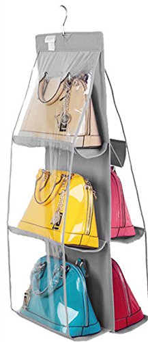 Sac de rangement transparent 6 poches pour sac ...
