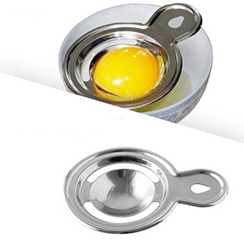 Acier Inoxydable Blanc d'oeuf Yolk Filtre Sépar...