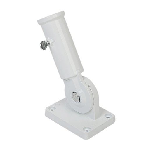 Drapeau Pôle Support Mural Détenteur du Mât de Drapeau en Métal Réglable pour Drapeaux Manche à Air de w / Vis 4357312899935 LASIDO