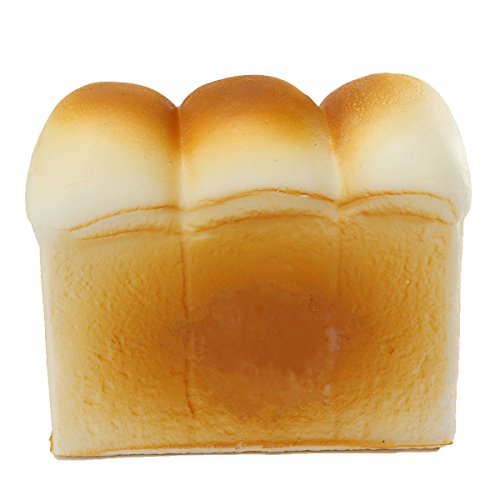 REALACC Toast Kawaii Jumbo Squishy Pain Fun Jou...