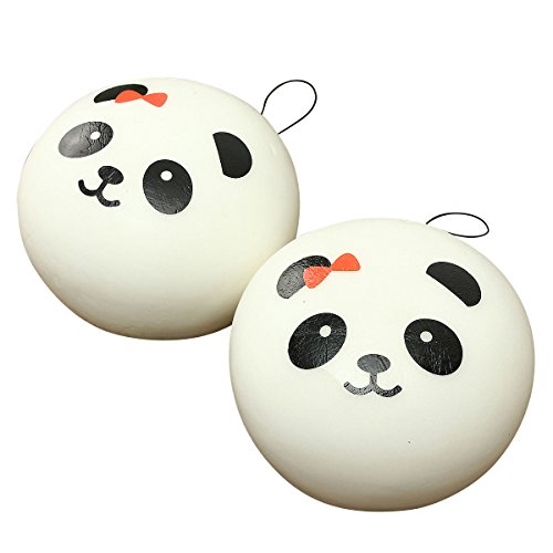 REALACC Kawaii Jumbo Panda Squishy Buns télépho...