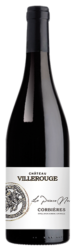 CHÂTEAU VILLEROUGE AOP CORBIÈRES LE PRINCE NOIR ROUGE code EAN 4500722 