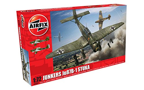 - ai03087 - junkers ju87 b-1 stuka - 110 pièces...