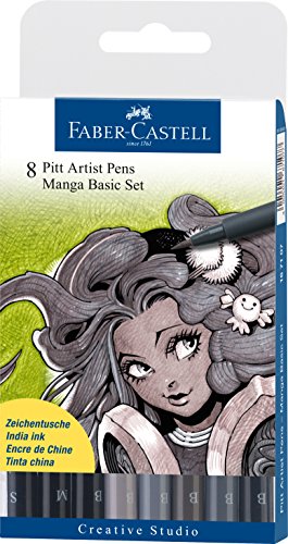 167107 feutre pitt artist pen manga étui de 8 4562230163543 Faber-Castell 167107 feutre pitt artist pen manga étui de 8 4562230163543 Faber-Castell