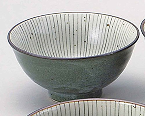 Tokusa Green 16cm BOL Ã€ RAMEN White porcelain ...