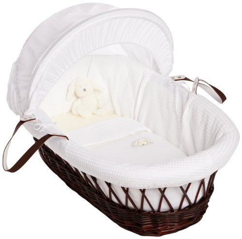 Izziwotnot - berceau en osier white gift - osier foncé code EAN 4565897563213 