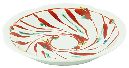 Kutani Yaki Kamon 21cm Tres Bol Porcelain Origi...