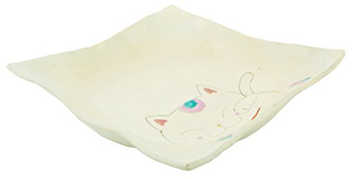 Kutani Yaki Manekineko 21.5cm Tres Bol Porcelai...