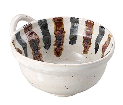 Banko Yaki Tokusa 15cm Tres Bol Ceramic Origina...